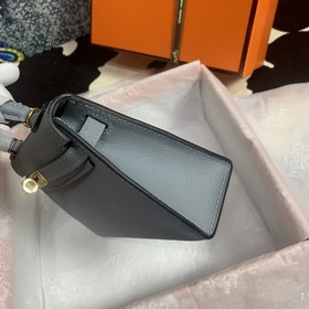 Hermès Kelly Mini сумочка второго поколения, импортная кожа Epsom