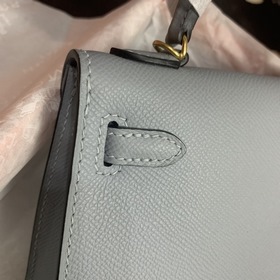 Hermès Kelly Mini сумочка второго поколения, импортная кожа Epsom