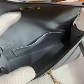 Hermès Kelly Mini сумочка второго поколения, импортная кожа Epsom