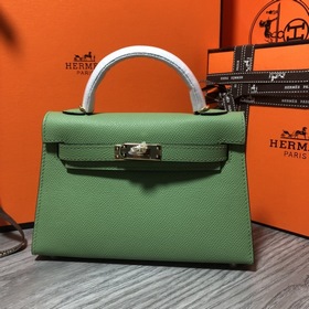Hermès Kelly Mini сумка второго поколения, импортная кожа Epsom,