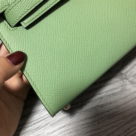 Hermès Kelly Mini сумка второго поколения, импортная кожа Epsom, 
