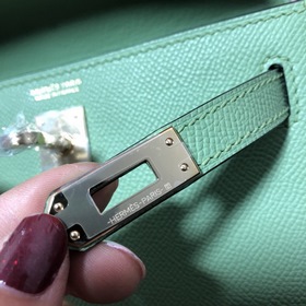 Hermès Kelly Mini сумка второго поколения, импортная кожа Epsom, 
