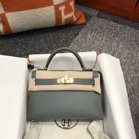 Hermès Kelly Mini сумочка второго поколения, импортная кожа Epsom