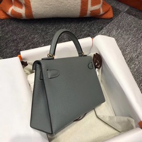 Hermès Kelly Mini сумочка второго поколения, импортная кожа Epsom