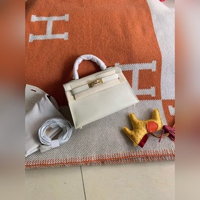 Hermès Kelly Mini сумка второго поколения, импортная кожа Epsom, 