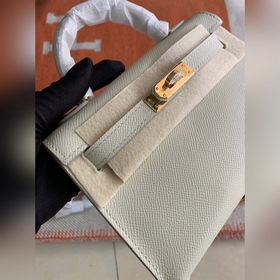 Hermès Kelly Mini сумка второго поколения, импортная кожа Epsom, 