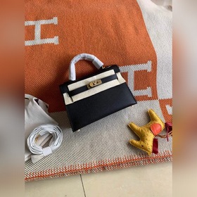 Hermès Kelly Mini сумка второго поколения, импортная кожа Epsom, 