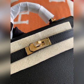 Hermès Kelly Mini сумка второго поколения, импортная кожа Epsom, 