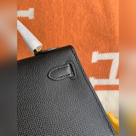 Hermès Kelly Mini сумка второго поколения, импортная кожа Epsom, 