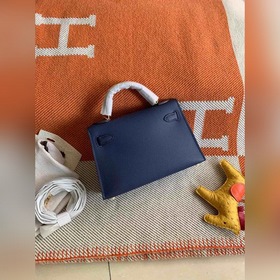 Hermès Kelly Mini сумка второго поколения, импортная кожа Epsom, 
