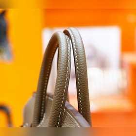 Сумка Hermes Birkin, цвет слоновой кости, Togo, полностью сшита в