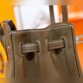 Сумка Hermes Birkin, цвет слоновой кости, Togo, полностью сшита в