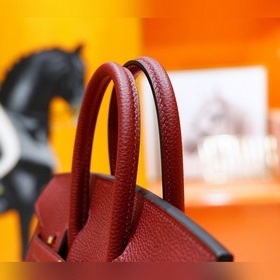 Сумка Hermes Birkin &nbsp;Бриллиантово-красная Togo, полность