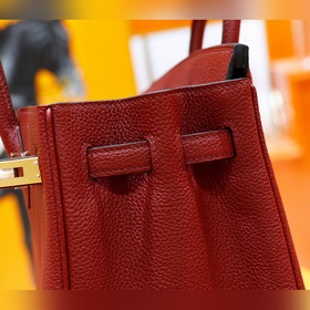 Сумка Hermes Birkin &nbsp;Бриллиантово-красная Togo, полность