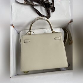 Сумка Hermes Kelly из кожи Epsom с прошитыми восковыми нитками зо