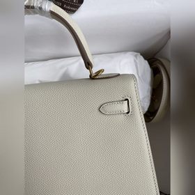 Сумка Hermes Kelly из кожи Epsom с прошитыми восковыми нитками зо