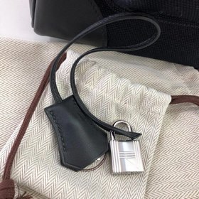 Сумка Hermes Birkin &nbsp;cargo темно-синяя серебряной застеж