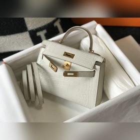 Hermès Имитация крокодилаКожаная сумка Импортная кожа с тиснением