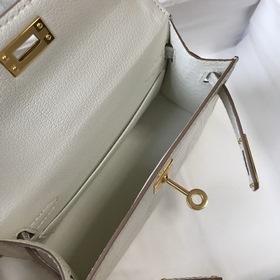 Hermès Имитация крокодилаКожаная сумка Импортная кожа с тиснением