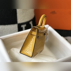 Hermès Имитация крокодилаКожаная сумка Импортная кожа с тиснением