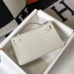 Hermès Small Kelly Evening Bag Clutch Bag Золотая застежка Текст