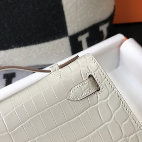 Hermès Small Kelly Evening Bag Clutch Bag Золотая застежка Текст