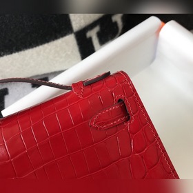 Hermès Small Kelly Evening Bag Clutch Bag Золотая застежка Текст