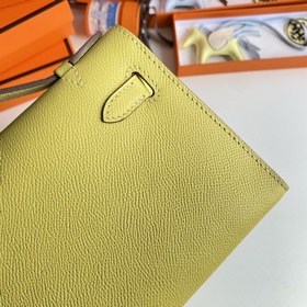 Hermès Mini Kelly Pochette сумка epsom кожа золотая застежка Раз