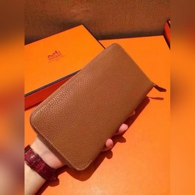 Hermès Кожаный кошелек с одной молнией togo