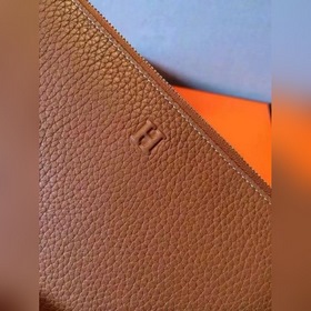 Hermès Кожаный кошелек с одной молнией togo
