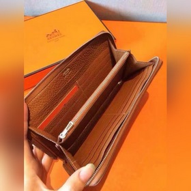Hermès Кожаный кошелек с одной молнией togo