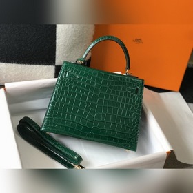 Hermès Ручная сумка из телячьей кожи с тиснением, внутренний слой