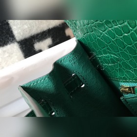 Hermès Ручная сумка из телячьей кожи с тиснением, внутренний слой