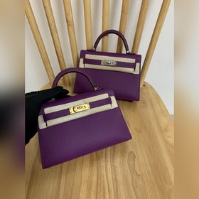 Hermès Импортная сумка Epsom, полностью сшитая вручную, второе по