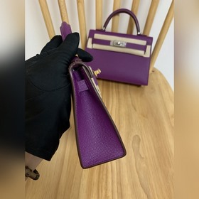 Hermès Импортная сумка Epsom, полностью сшитая вручную, второе по