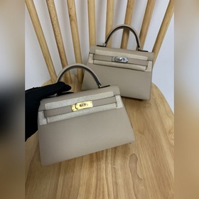 Hermès Импортная сумка Epsom, полностью сшитая вручную, второе по