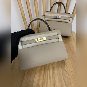 Hermès Импортная сумка Epsom, полностью сшитая вручную, второе по