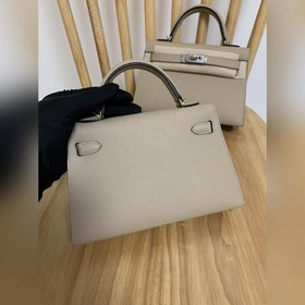 Hermès Импортная сумка Epsom, полностью сшитая вручную, второе по