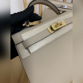 Hermès Импортная сумка Epsom, полностью сшитая вручную, второе по