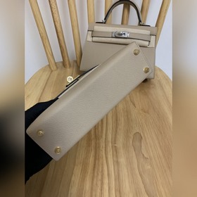 Hermès Импортная сумка Epsom, полностью сшитая вручную, второе по