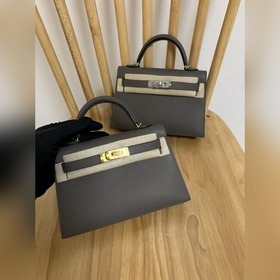 Hermès Импортная сумка Epsom, полностью сшитая вручную, второе по