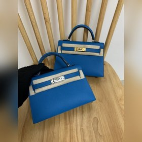Hermès Импортная сумка Epsom, полностью сшитая вручную, второе по