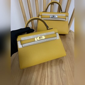 Hermès Импортная сумка Epsom, полностью сшитая вручную, второе по