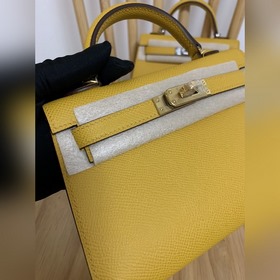 Hermès Импортная сумка Epsom, полностью сшитая вручную, второе по