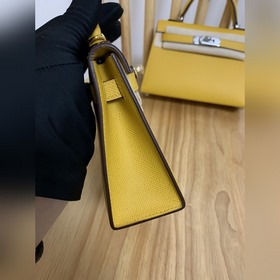 Hermès Импортная сумка Epsom, полностью сшитая вручную, второе по