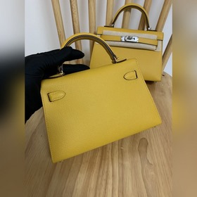 Hermès Импортная сумка Epsom, полностью сшитая вручную, второе по