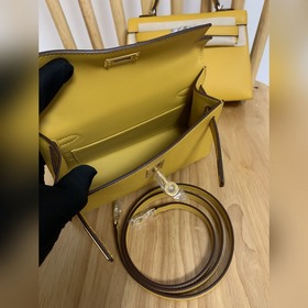 Hermès Импортная сумка Epsom, полностью сшитая вручную, второе по