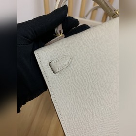 Hermès Импортная сумка Epsom, полностью сшитая вручную, второе по