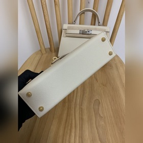 Hermès Импортная сумка Epsom, полностью сшитая вручную, второе по