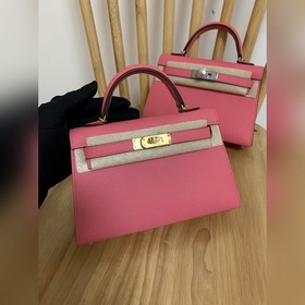 Hermès Импортная сумка Epsom, полностью сшитая вручную, второе по